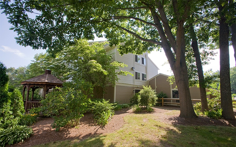 Heritage Village exterior and trees