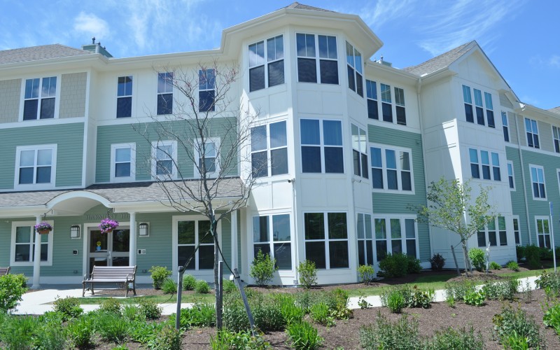 Clay Pond Cove exterior windows