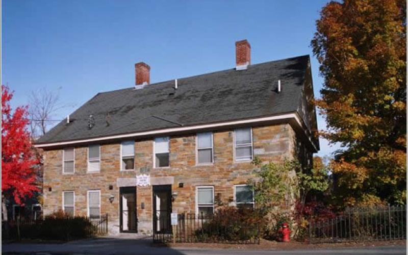 Sugar River Mills exterior stone building