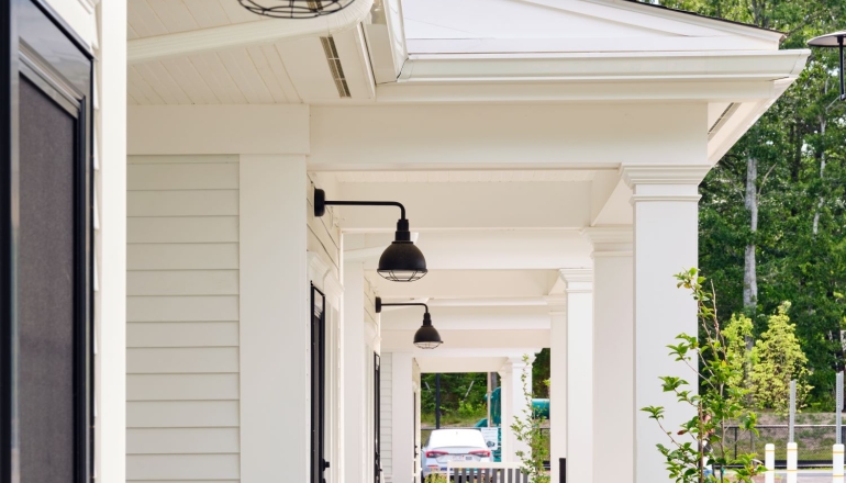 Exterior porches