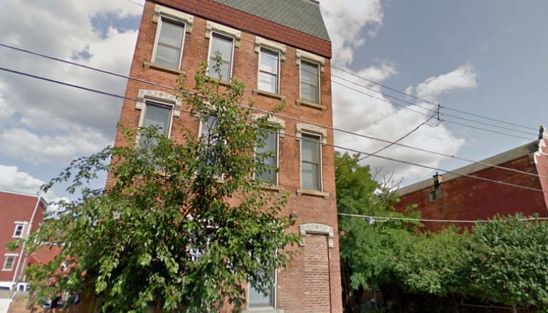 Baymiller Apartments brick exterior