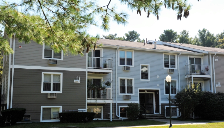 Brandy Hill Apartments exterior balconies