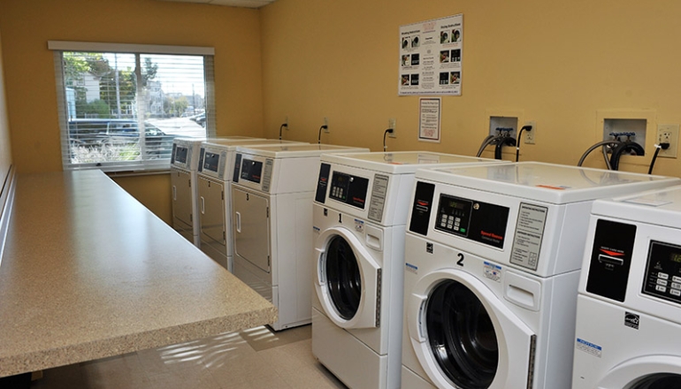 Aaron Briggs Manor laundry room