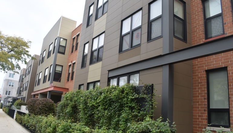 The Grant close up exterior