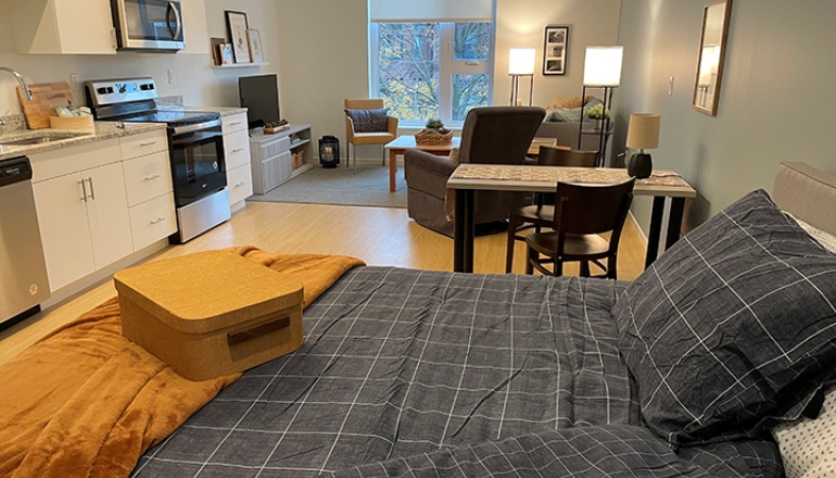 Studio interior