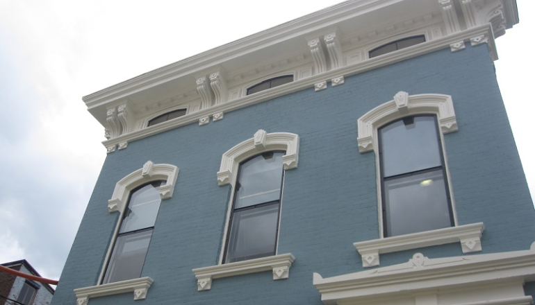 Abigail Apartments windows
