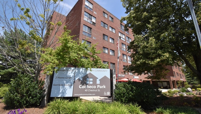 Cocheco Park sign
