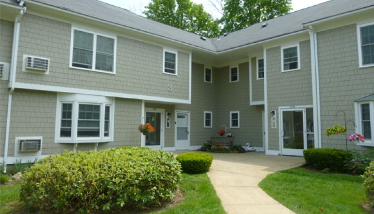 Rock Harbor exterior and walkway