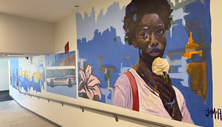 Fifth City Commons Mural