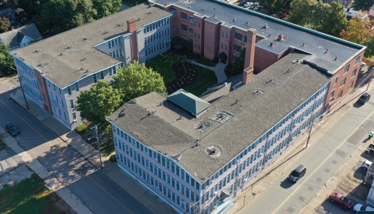 Gardner Terrace exterior drone photo