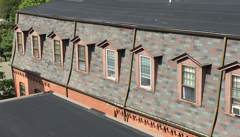 Detail of exterior windows