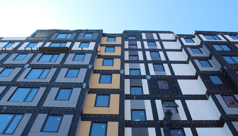 Exterior of Clarendon
