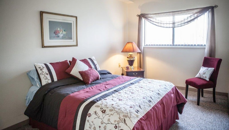 920 On the Park bedroom