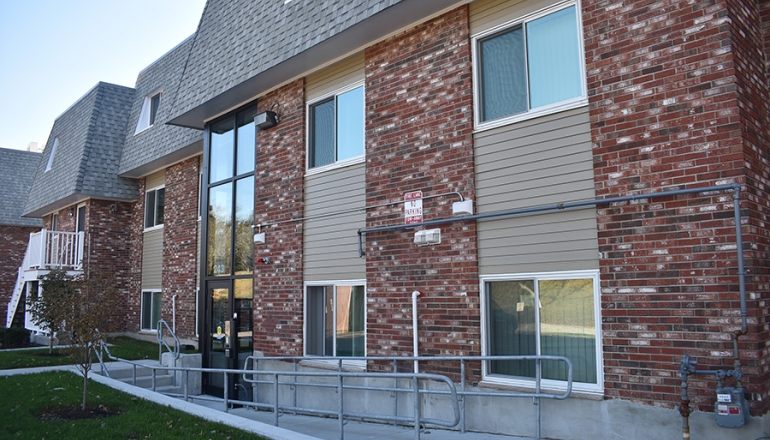 Briston Arms Apartments entrance