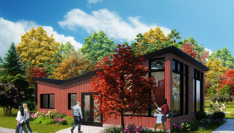 Lawrence Hill Exterior Rendering