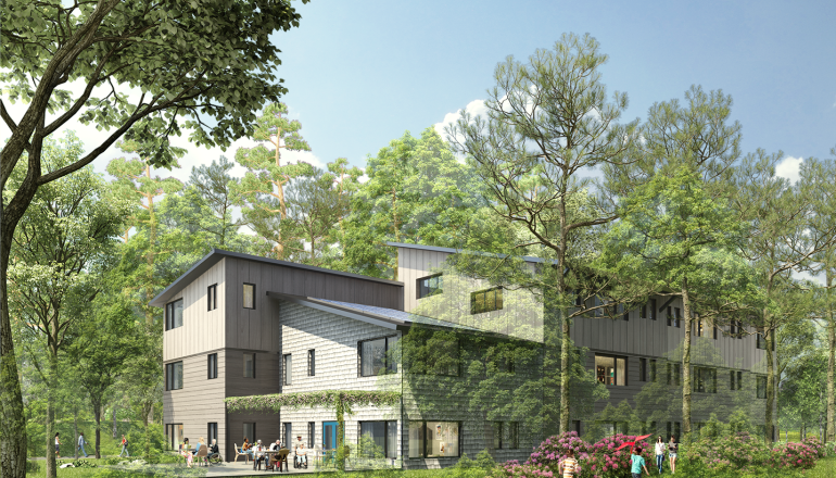 Lawrence Hill Exterior Rendering