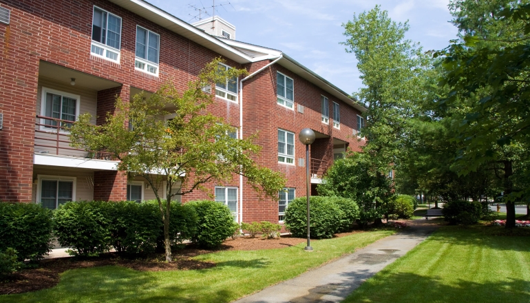 Bridle Path exterior and walk way