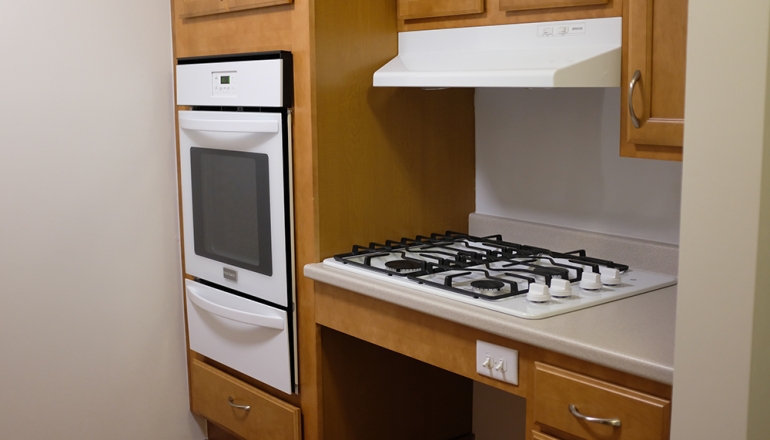 Bedford Village unit kitchen