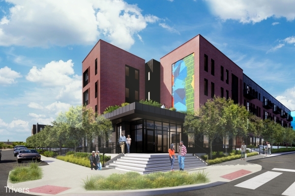Rendering of Clinton-Peabody redevelopment