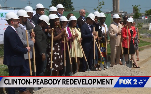 Clinton Peabody groundbreaking