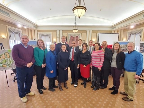 group with governor baker