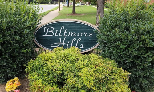 Biltmore Hills sign