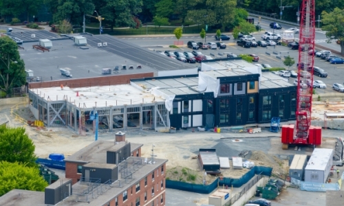 Clarendon Hill under construction