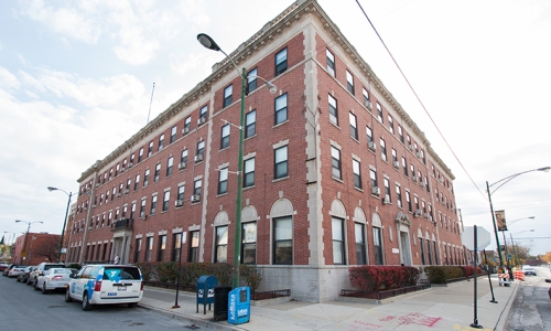 Brick exterior