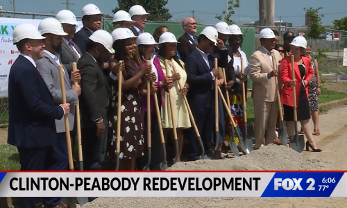 Clinton Peabody groundbreaking