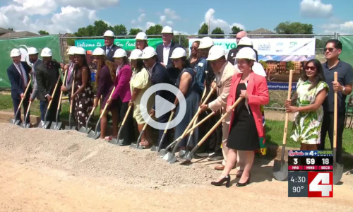 Photo of groundbreaking