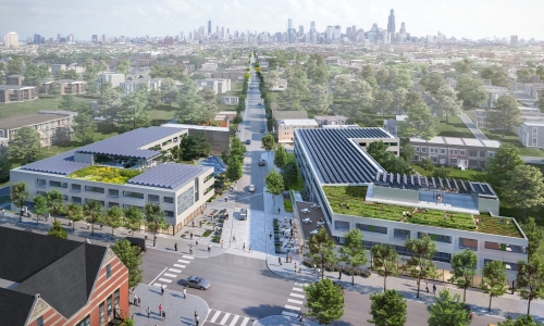 Aerial rendering 