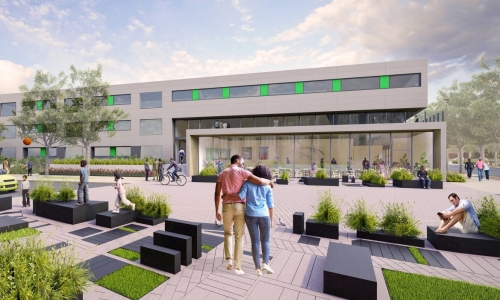 artistic rendering of building