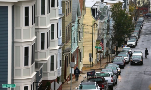 apartment buildings