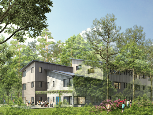 Lawrence Hill Exterior Rendering