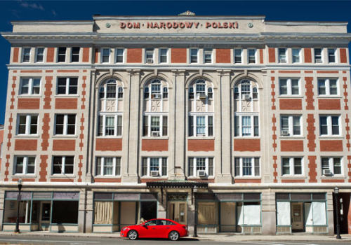 Dom Narodowy Polski building exterior facade