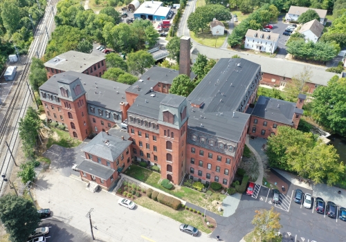 Hebronvielle Mill drone photo