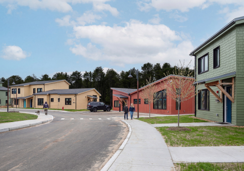 Exterior of Residences at Lawrence Hill