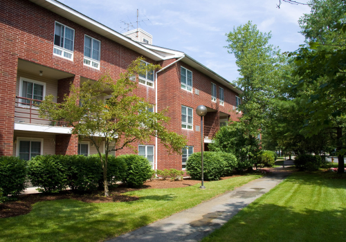 Bridle Path exterior and walk way