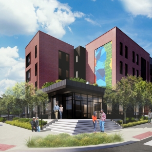 Rendering of Clinton-Peabody redevelopment