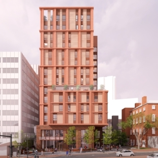 Rendering of West End Library Project