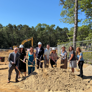 group breaks ground at Spring Rock